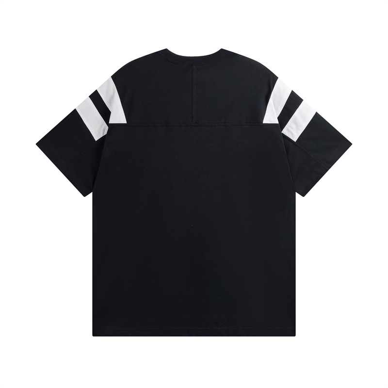 Áo Thun Tay Ngắn Thêu Logo Kiểu Cổ Điển Cá Tính