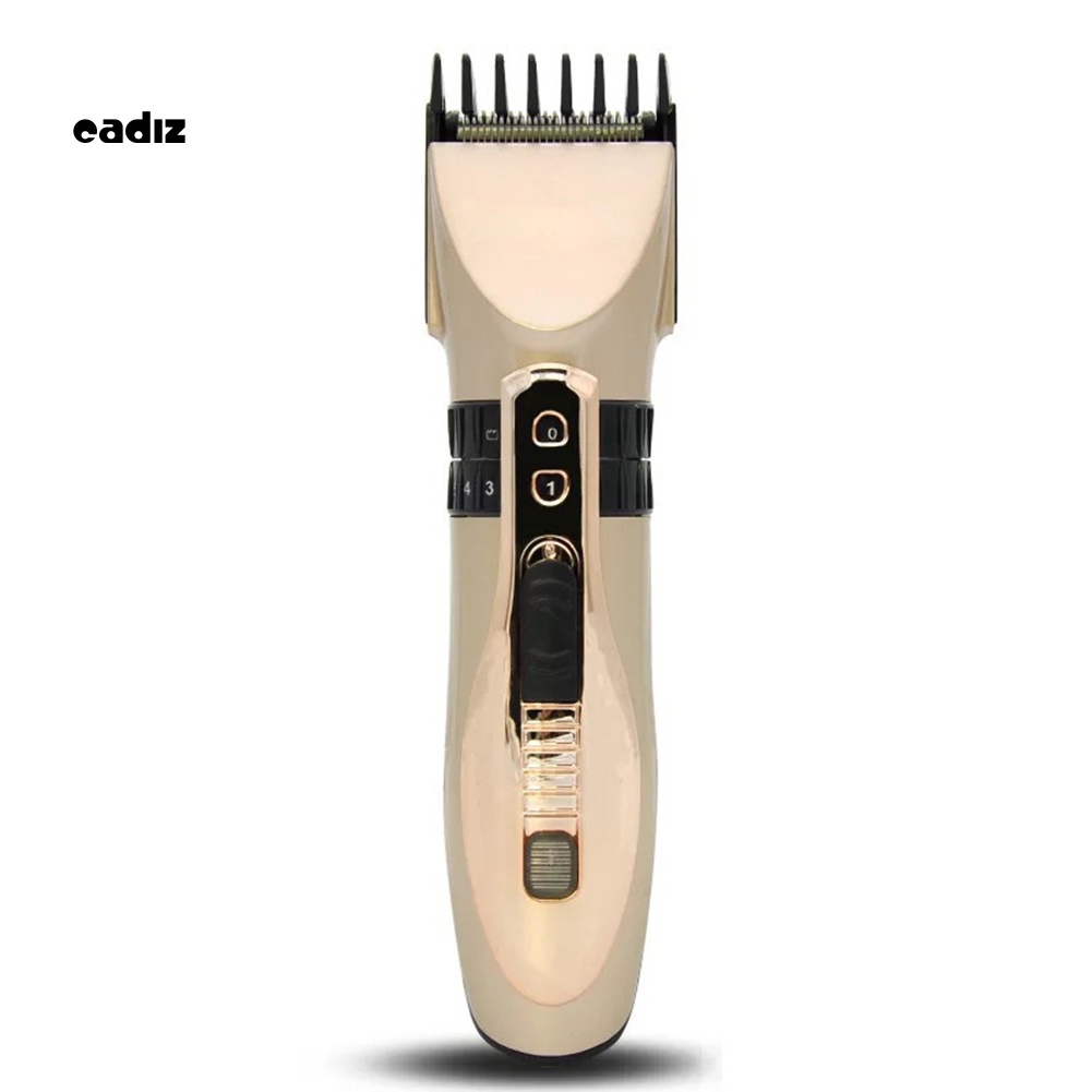 Bộ Tông Đơ Cắt Tóc Không Dây Tiếng Ồn Nhỏ Có Thể Sạc Lại Tiện Dụng