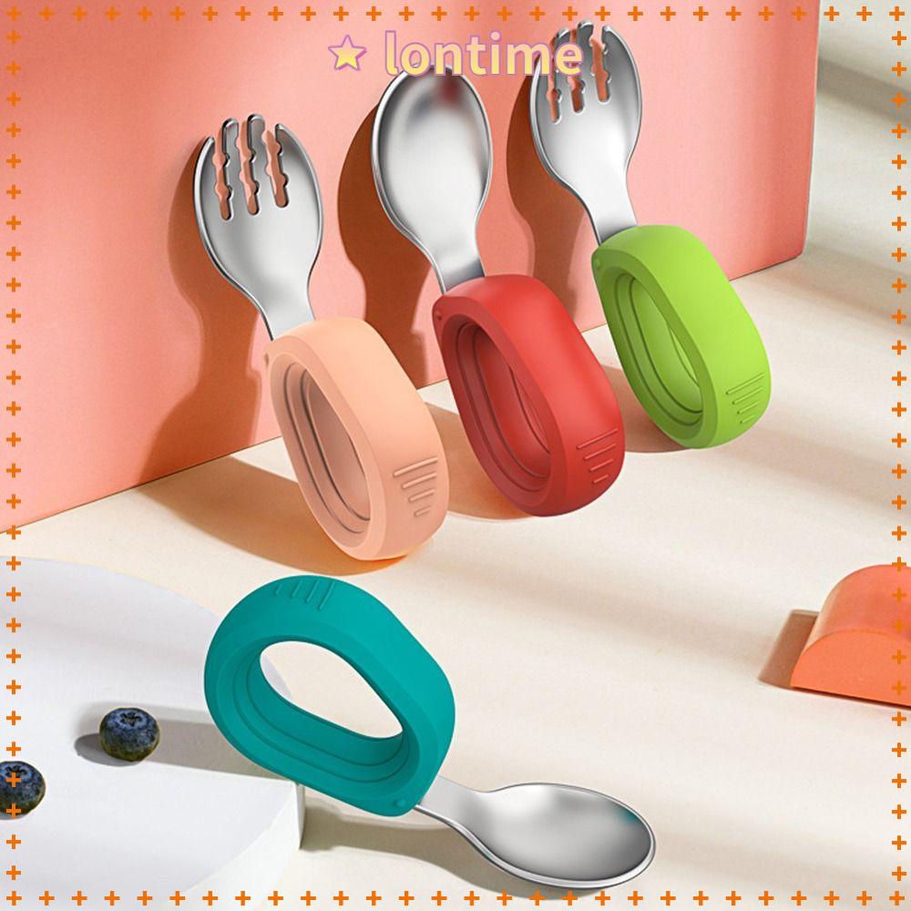 Bộ Muỗng Nĩa Chất Liệu Thép Không Gỉ Cho Bé