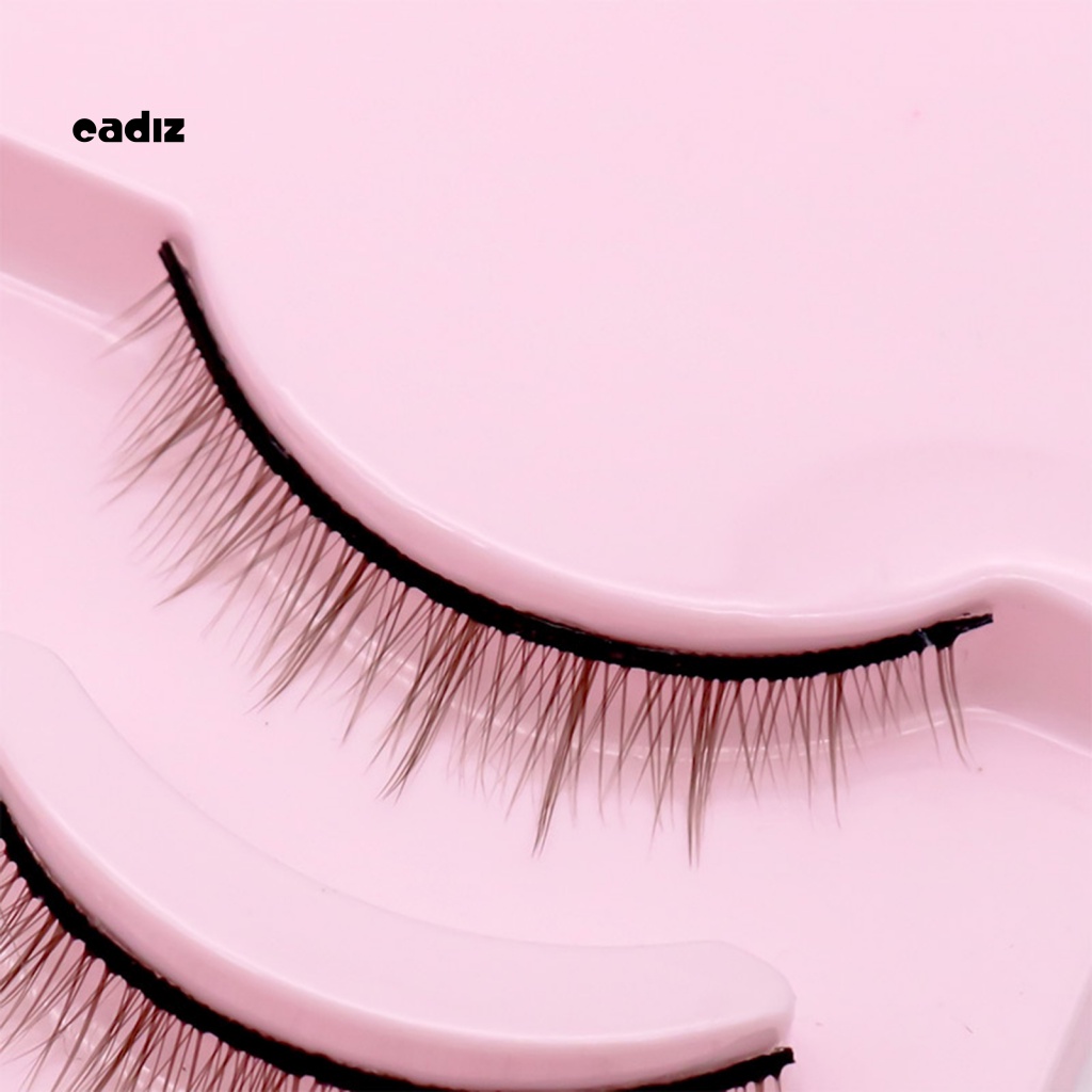 Set 5 Cặp Lông Mi Giả Ngắn Dày Và Mềm Tự Nhiên Tạo Hiệu Ứng 3D Dành Cho Bạn Nữ