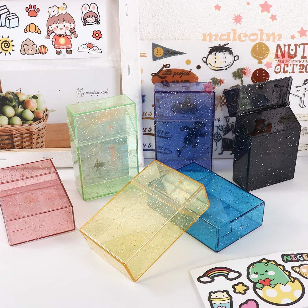 Hộp Đựng Thẻ Ảnh 3 Inch Lấp Lánh Dành Cho Polaroid Album Ảnh Idol