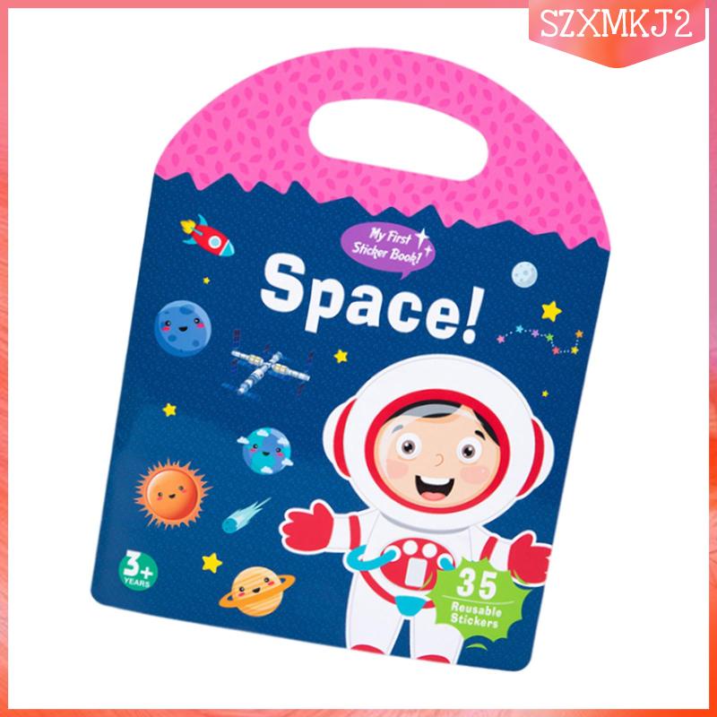 Sách Dán Tĩnh Điện Có Thể Tái Sử Dụng Giáo Dục Sớm Cho Bé szxmkj2