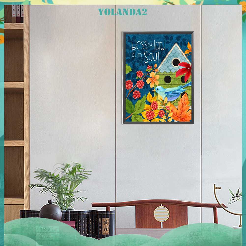 Tranh Đính Đá Kim Cương Toàn Bộ 5D DIY Hình Vẽ Thiên Nhiên