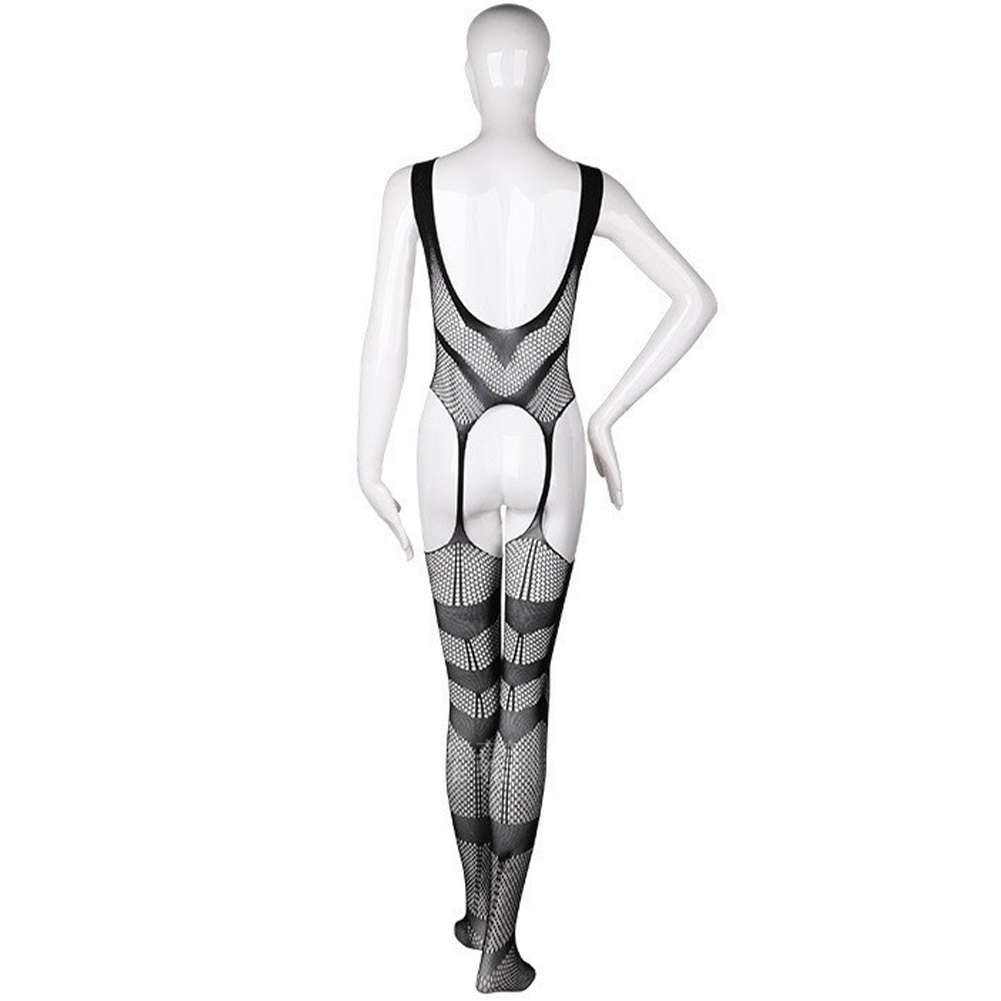 Bộ Đồ Lót Toàn Thân Hai Dây Jacquard Toàn Thân