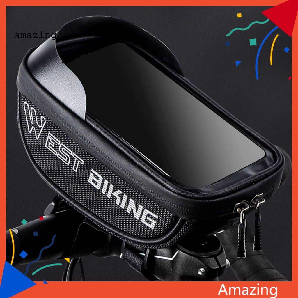 Túi Đựng Điện Thoại Chống Sốc Chống Thấm Nước Thiết Kế Phản Quang Cho Xe Đạp Leo Núi