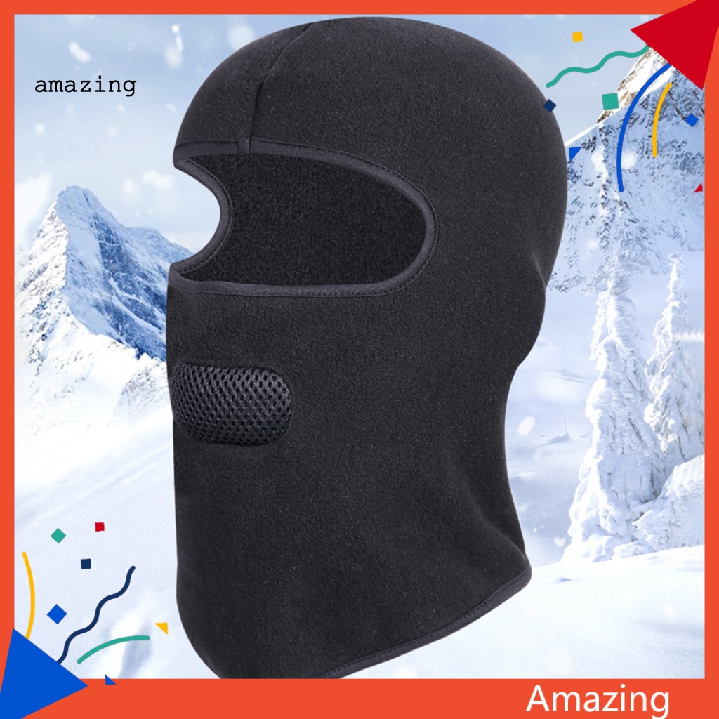 Mũ Trùm Đầu Chống Nắng Chống Bụi Chống Gió Giữ Ấm Bảo Vệ Toàn Diện Thiết Kế Tổ Ong Co Giãn Cho Hoạt Động Ngoài Trời