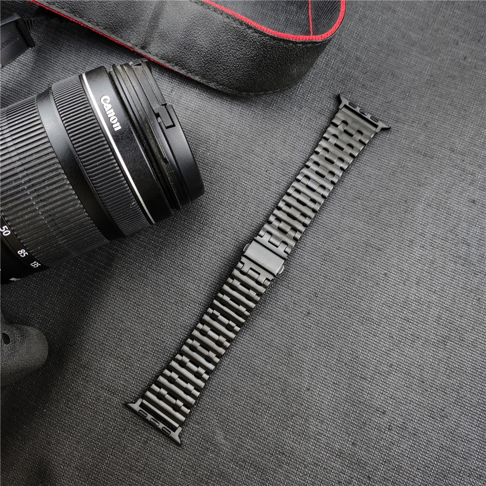 Dây Đeo Thay Thế Bằng Thép Không Gỉ Cho Đồng Hồ Thông Minh Apple Watch ultra 49mm 8 7 6 5 4 41mm 45mm 44mm 40mm