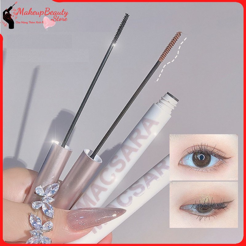 Chuốt mi Maxfine, mascara nội địa trung màu đen nâu D46 MS 937 [ MakeupBeauty_Store ]