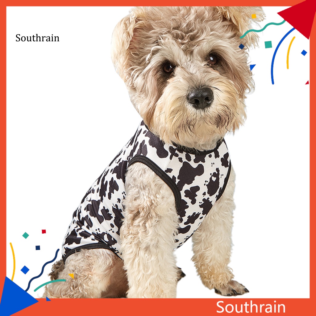 Áo Sweater Co Giãn Thoáng Khí In Họa Tiết Chấm Bi Đáng Yêu Cho Thú Cưng