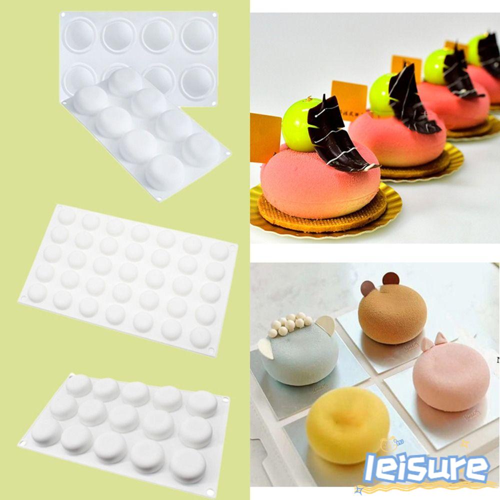 Khuôn Làm Xà Phòng / Sô Cô La Hình Bán Cầu 3D