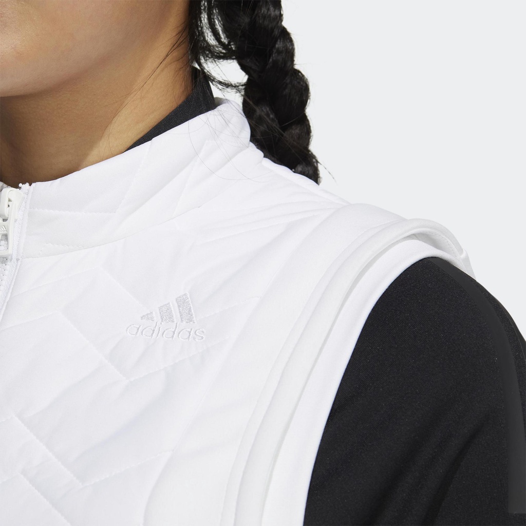 adidas Đánh gôn Áo Gile Lót Đệm Nữ trắng HM7619
