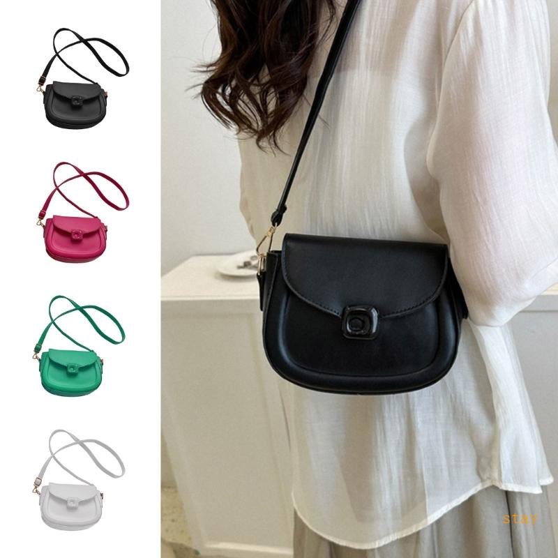 Túi Xách Da PU Màu Trơn Thời Trang Cho Nữ