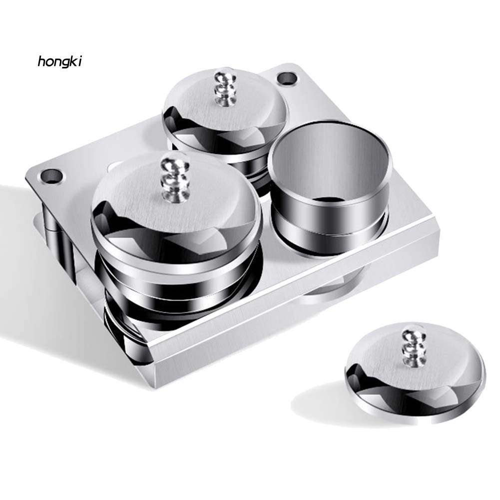 Set 3 Cốc Đựng Dung Dịch Làm Móng Nghệ Thuật Kèm Giá Đỡ Cọ Tiện Dụng