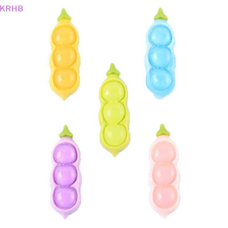 Set 2 Hạt Nhựa Phát Quang Nhiều Màu Sắc Dùng Để Trang Trí Ốp Điện Thoại Mới