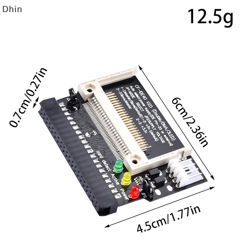 Thiết Bị Chuyển Đổi Nguồn CF Sang 40Pin IDE 5V CF to 3.5 Female 40 Pin IDE