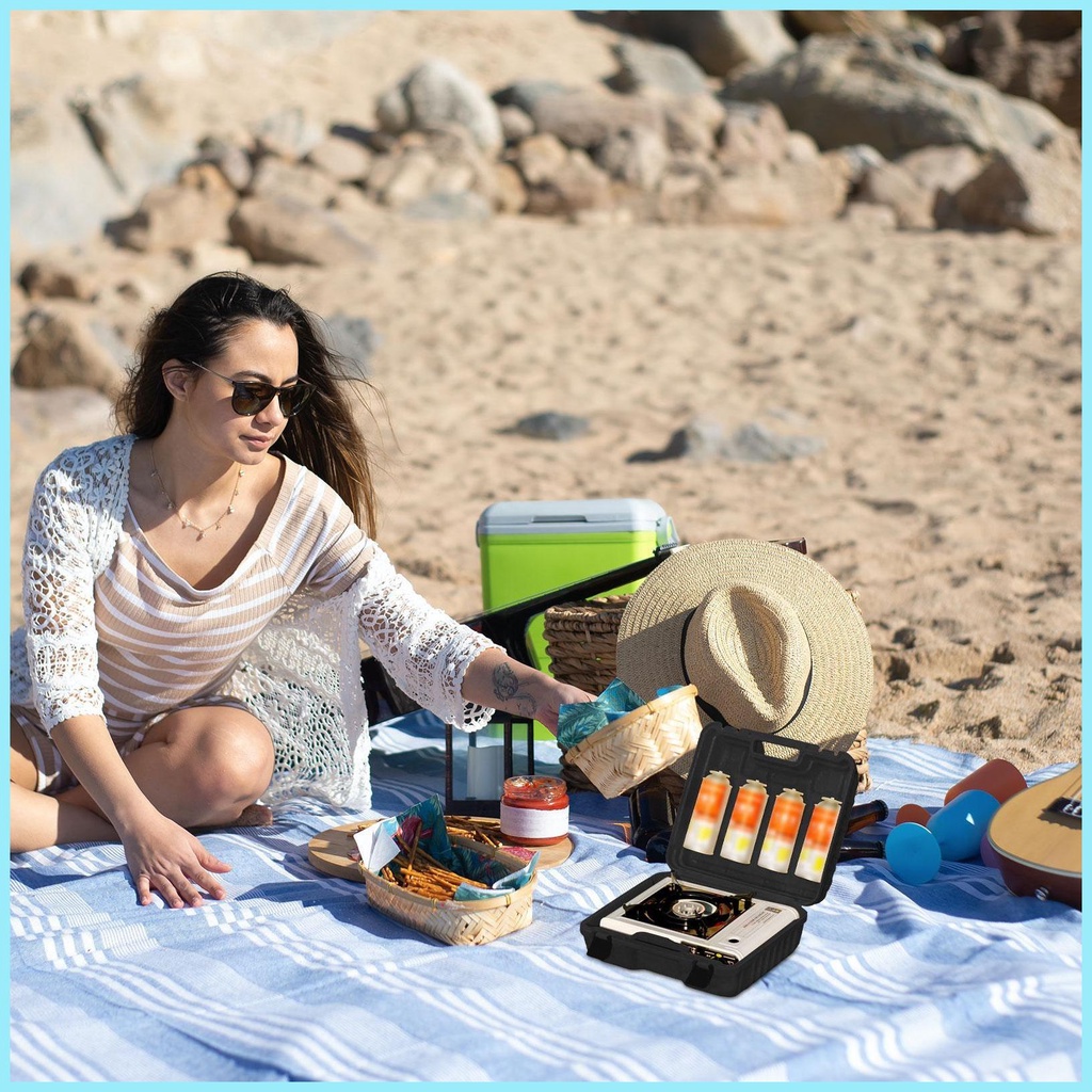 Hộp Cứng Siêu Nhẹ Chống Thấm Nước Đựng Đồ Du Lịch / Cắm Trại Tiện Dụng