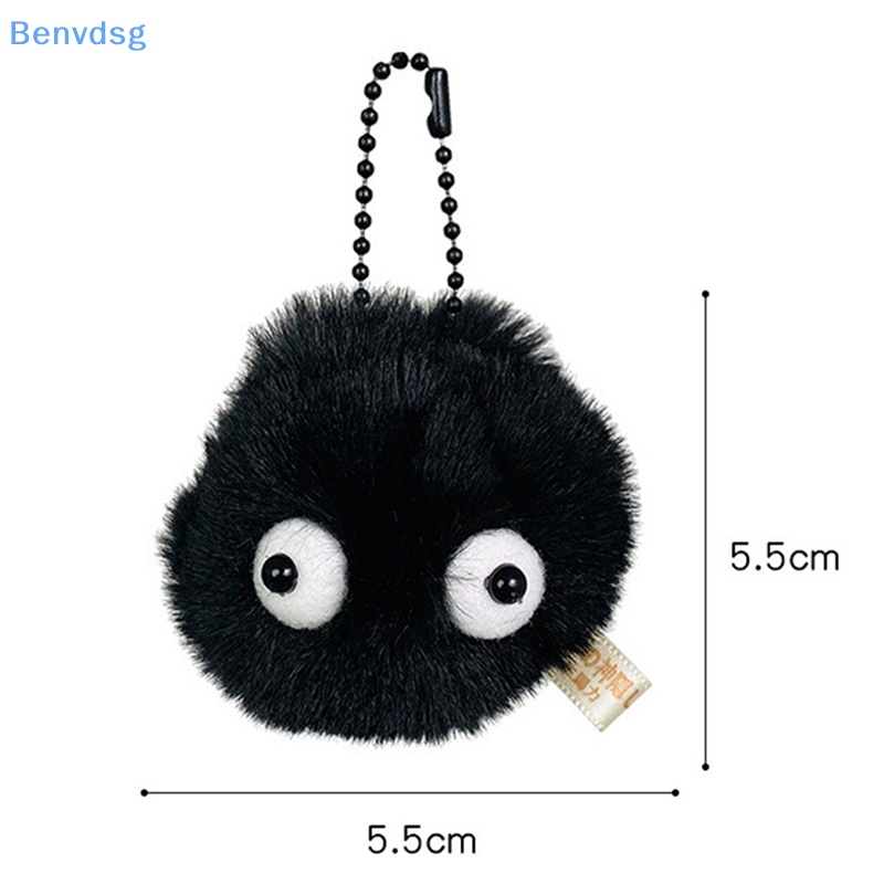 Benvdsg &gt; Đồ Chơi Nhồi Bông Mini Hình Thỏ Hoạt Hình Spirited Away Màu Đen