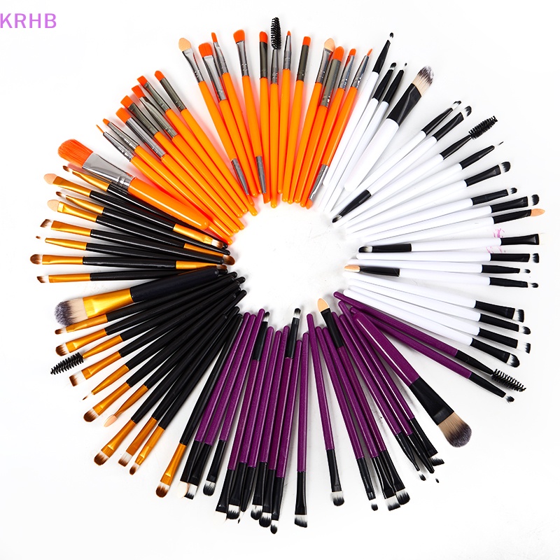 Set 20 Cọ Trang Điểm KRHB Chuyên Nghiệp Chất Lượng Cao Mới