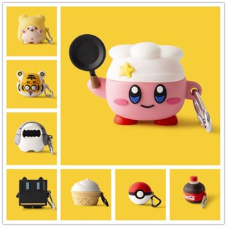 Vỏ Bảo Vệ Hộp Sạc Tai Nghe Bluetooth Không Dây Bằng Silicon Mềm Chống Sốc Hình Động Vật 3D 10 Kiểu Cho Baseus WM01 WM02 WM 01 02 TWS