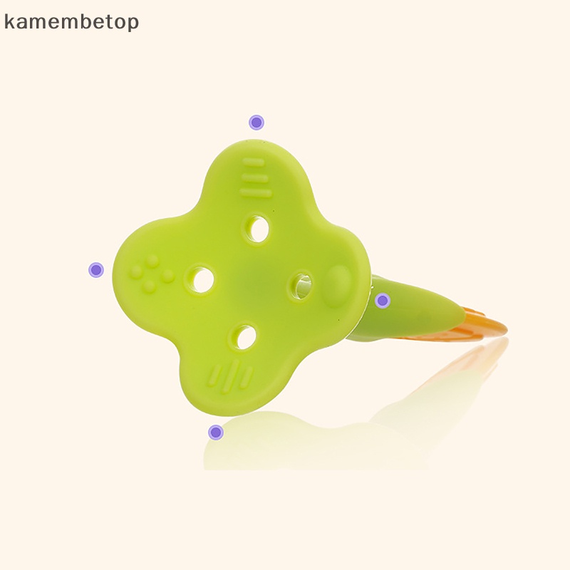 1 Vòng cổ Mặt Silicone Không Chứa BPA Hoạt Hình Cho Bé Mọc Răng