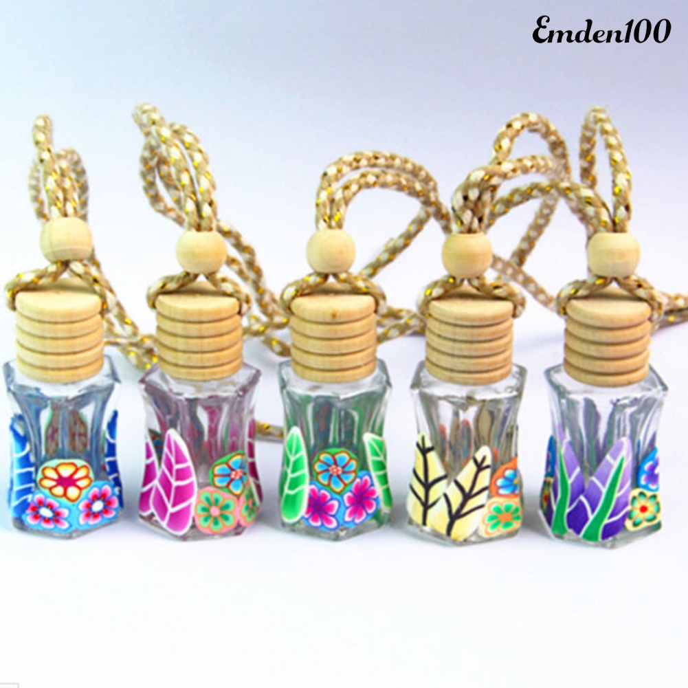 [EMDEN] Bình Đựng Nước Hoa Treo Xe Hơi In Chữ Ethic Tươi Mới