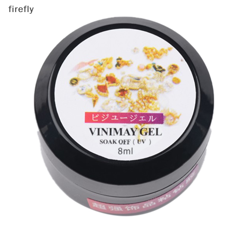 1 Lọ Keo Dán Móng Tay UV Gel 8ml Trong Suốt Siêu Dính