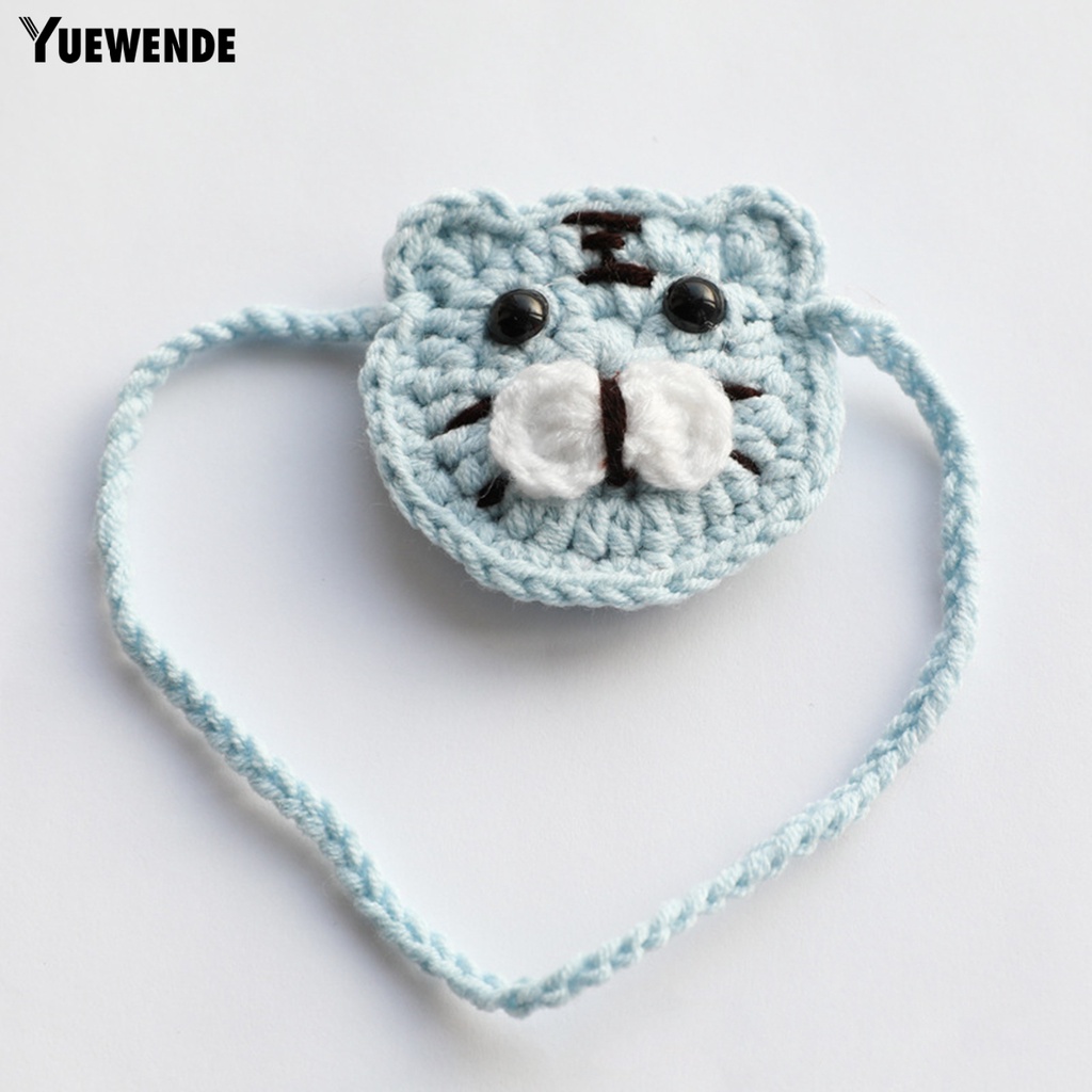 Yếm Len Đeo Cổ Họa Tiết Hổ Dễ Thương Dành Cho Mèo Cưng YQ.E