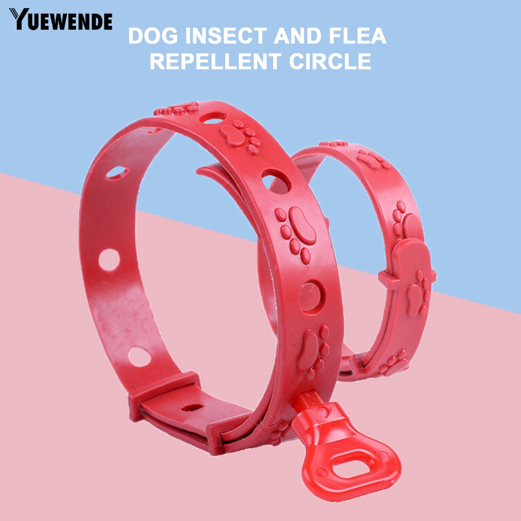 Yq.e Vòng Cổ Silicon Siêu Mềm Không Gây Kích Ứng Chống Cắn Dễ Điều Chỉnh Chống Bọ Chét Cho Thú Cưng