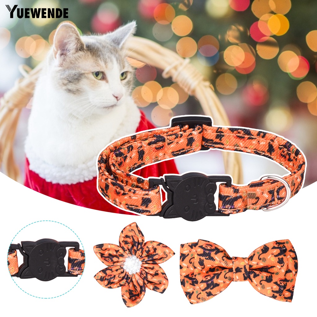 Bộ 3 Nơ Đeo Cổ Họa Tiết Hoa Hướng Dương Cho Thú Cưng