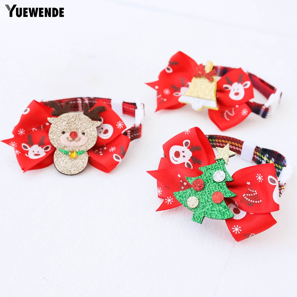 Yq.e Vòng Cổ Trang Trí Giáng Sinh Có Thể Điều Chỉnh Cho Mèo Cưng