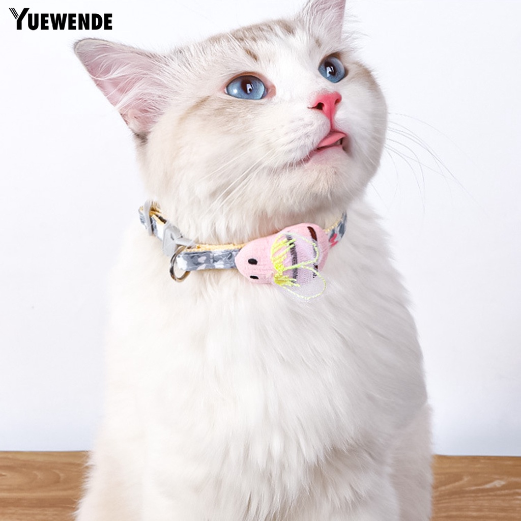 Vòng Cổ YQ.E Hình Dạng Đáng Yêu Thời Trang Có Thể Điều Chỉnh Cho Thú Cưng