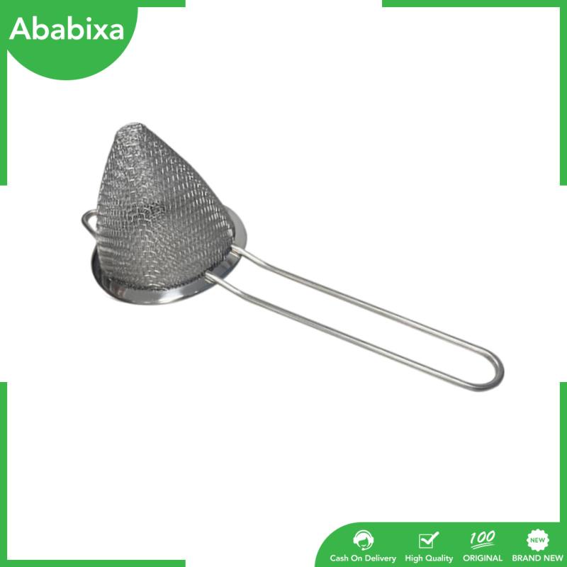 Dụng Cụ Lọc Thức Ăn Nhỏ Bằng Thép Không Gỉ Với Tay Cầm Dài Chống Rỉ Dùng Pha Chế Cocktail / Trà / Cà Phê