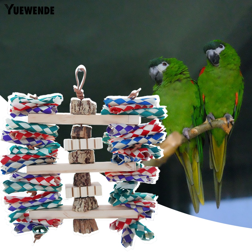 Đồ Chơi Treo Chống Cắn Chống Thú Vị Cho Vẹt Cưng