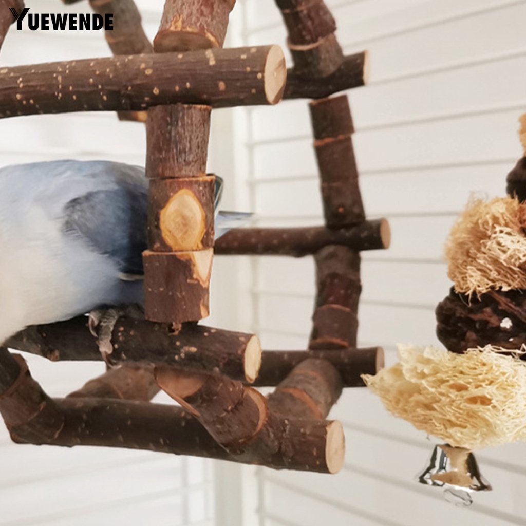 Thang Gỗ Đồ Chơi Cho Vẹt Cưng Thay Đổi Hình Dạng Độc Đáo