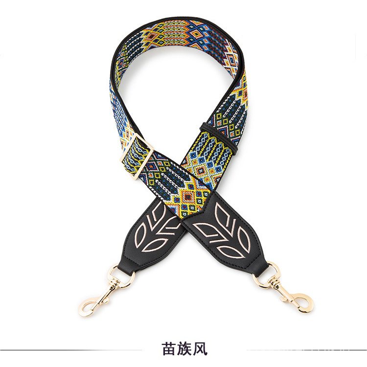 Túi Đeo Chéo Thêu Họa Tiết Phong Cách Dân Tộc Mới 2021