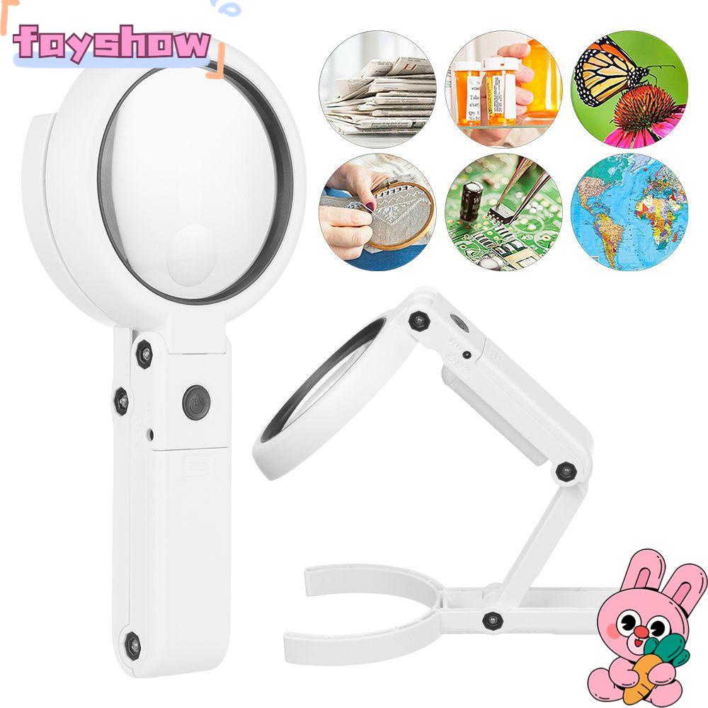 Kính Lúp Có Đèn LED Và Giá Đỡ Đa Năng Tiện Dụng