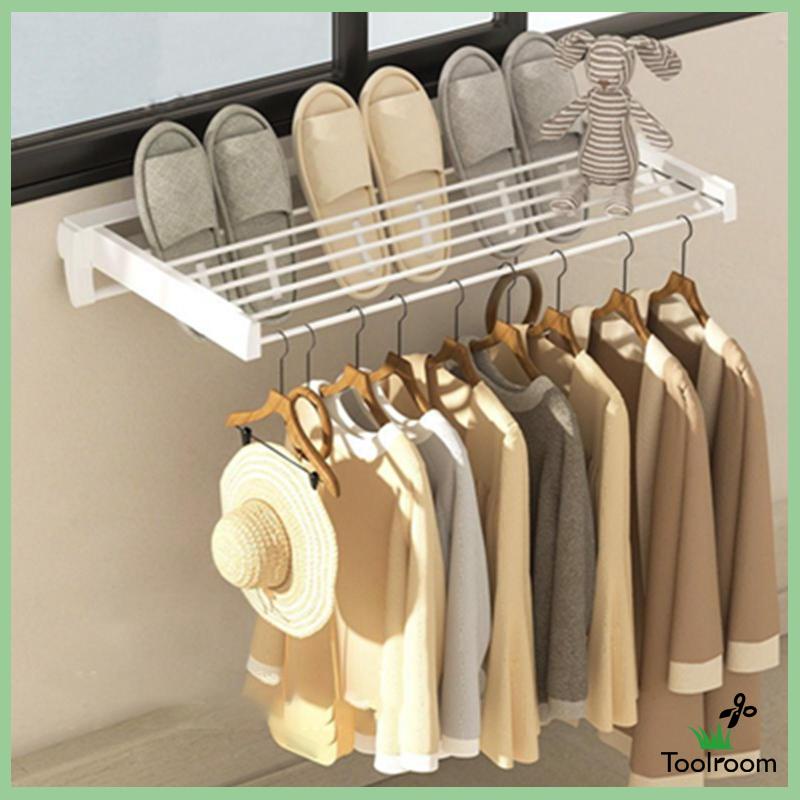 Giá Phơi Khăn Gắn Tường Chắc Chắn Tiện Dụng Cho Phòng Tắm / Nhà Bếp