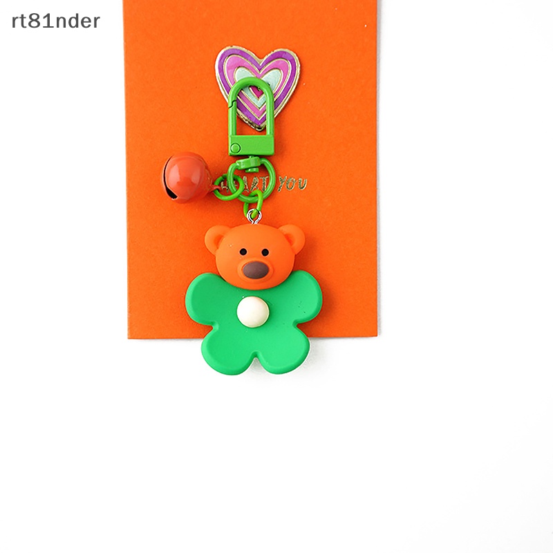 Rt Phụ Kiện Móc Khóa Hình Gấu Chaoku Nhỏ Tinh Tế Cá Tính Trang Trí Túi Xách / Xe Hơi Cho Nam Và Nữ n