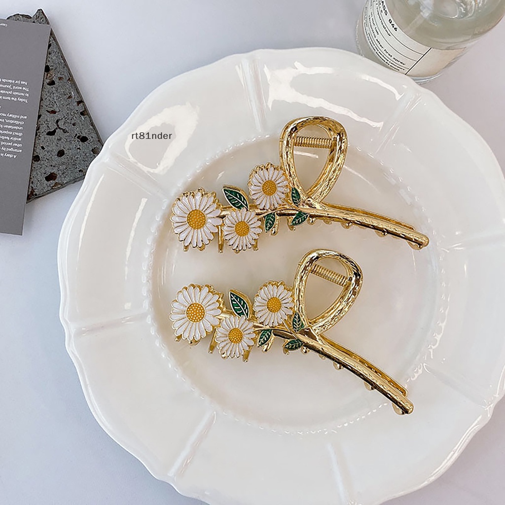 Rt Kẹp Tóc Hoa Cúc / Cá Mập Thời Trang Ngọt Ngào Cho Nữ