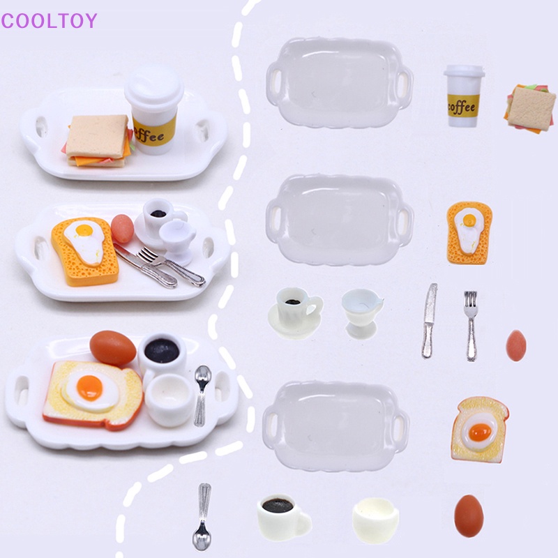 1 Set Đồ Chơi Gồm Muỗng, Nĩa, Nĩa, Muỗng, Dĩa, Tỷ Lệ 1: 12 Dùng Để Trang Trí Nhà