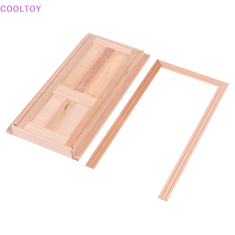 Cooltoy Set 4 Bảng Điều Khiển Cửa 1 / 12 Trang Trí Nhà Búp Bê DIY