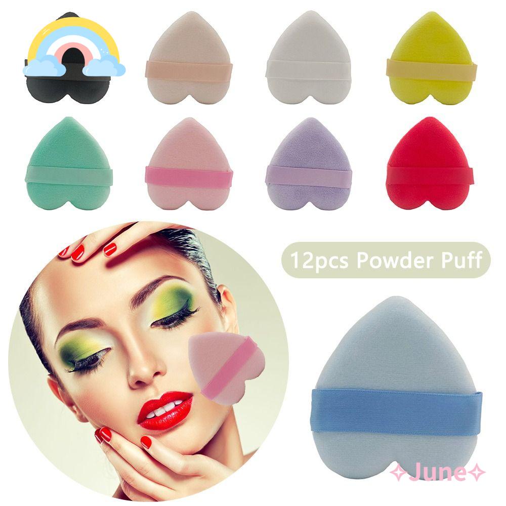 Mút Trang Điểm Cotton Hình Trái Tim Xinh Xắn