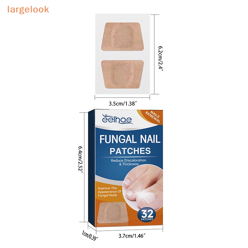 Bộ 32 Miếng Dán Chỉnh Sửa Móng Chân An Toàn