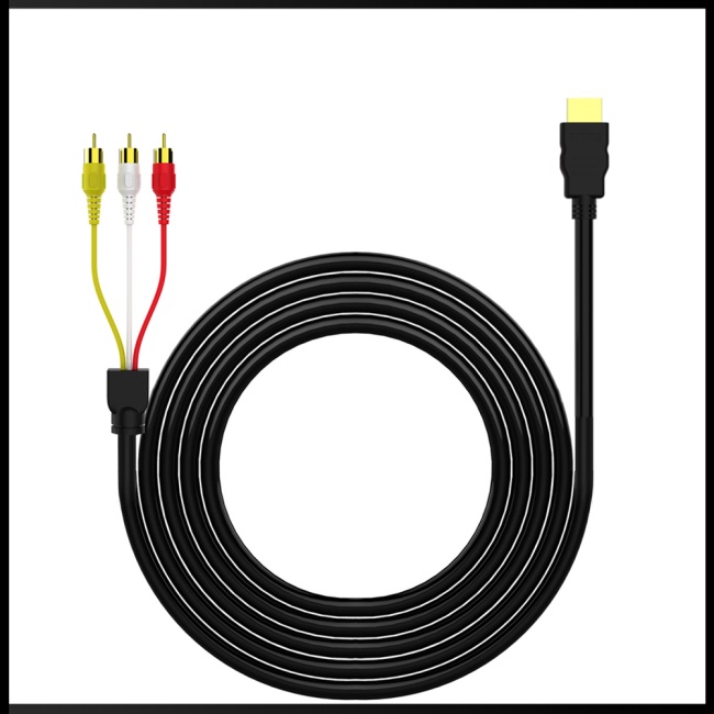 Cáp Chuyển Đổi Hdmi Sang 3RCA Scart