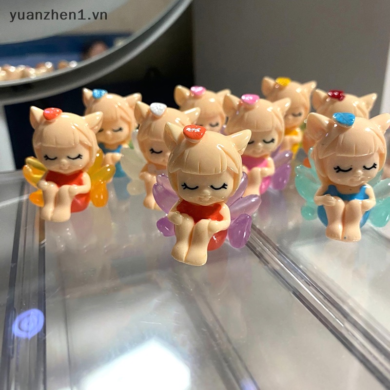 1 Đồ trang trí Cáo Chín Đuôi Phát Sáng Dùng Trang Trí Tiểu Cảnh