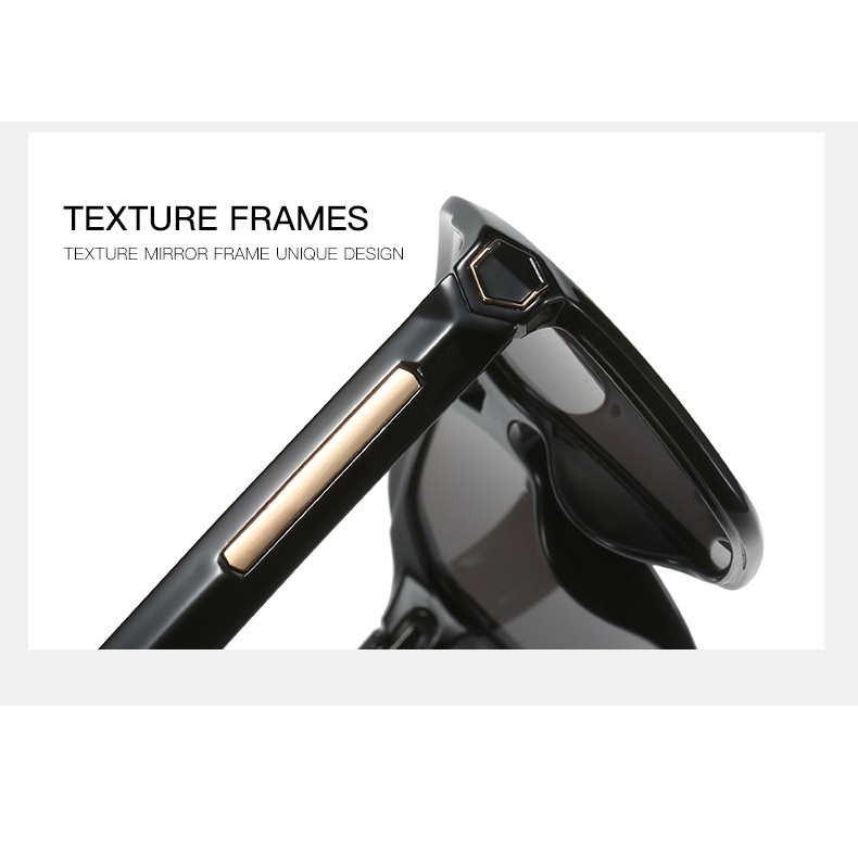 Kính Mát Gọng Vuông Phong Cách vintage Thời Trang Mới Cho Nam