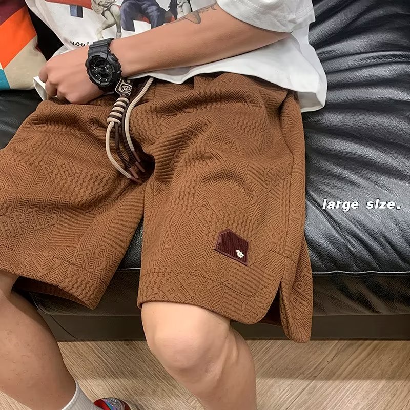 Quần Short Thể Thao Lưng Thun Dáng Rộng Cỡ Lớn Thời Trang Mùa Hè Cao Cấp Cho Nam