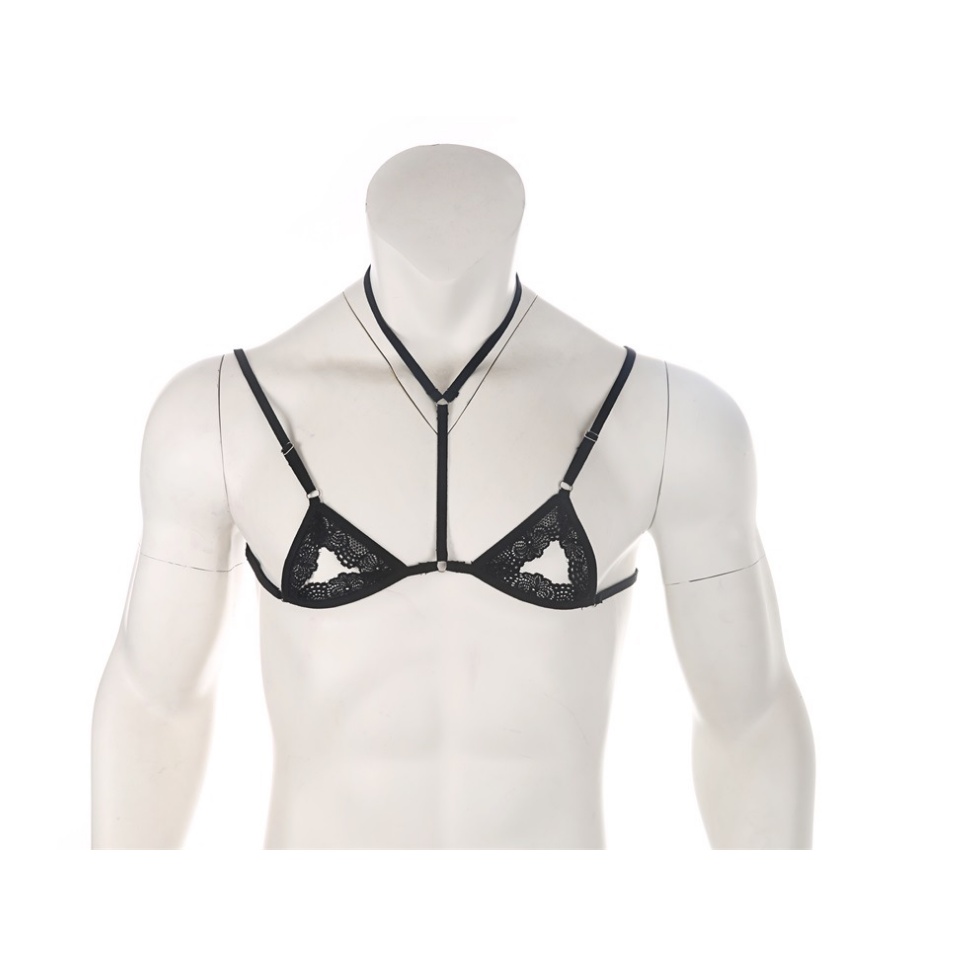 Áo Ngực Ren Nam Gợi Cảm Pseudo-Mother