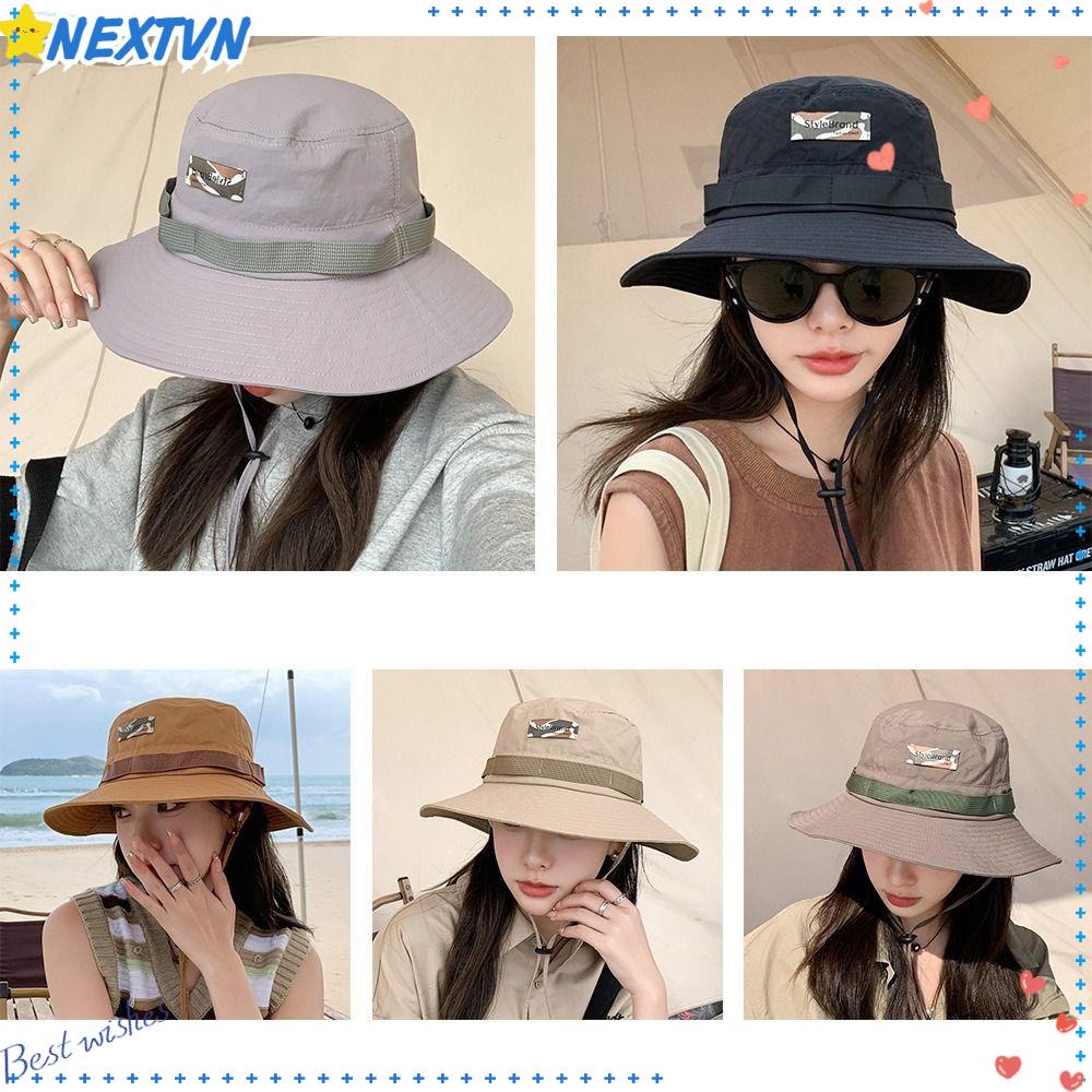Nón Tai Bèo Vành Rộng Chống Nắng Thời Trang Mùa Hè Có Thể Gấp Gọn