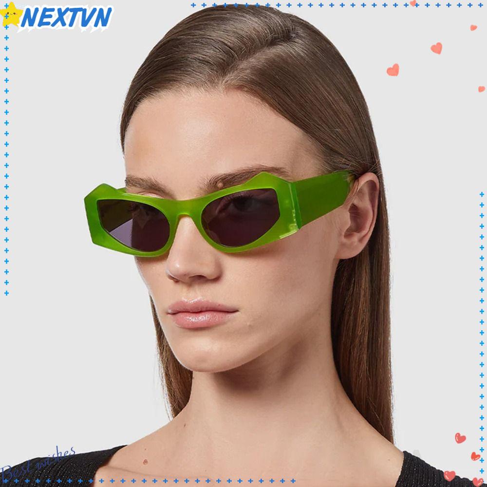 Kính Mát Mắt Mèo Phong Cách Punk Mới 2023